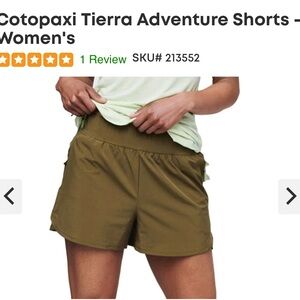 Cotopaxi Tierra Adventure shorts
